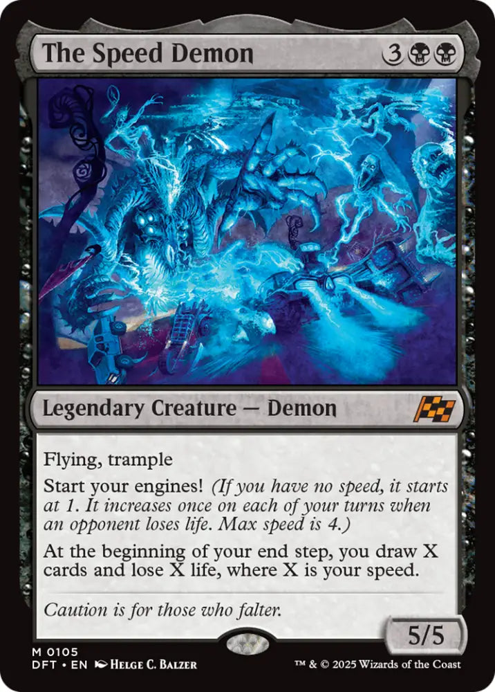 The Speed Demon [Aetherdrift] - MTG Single