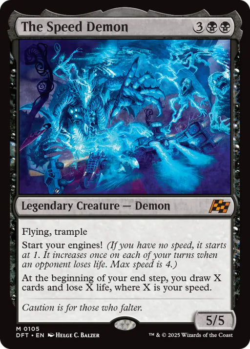 The Speed Demon [Aetherdrift] - MTG Single