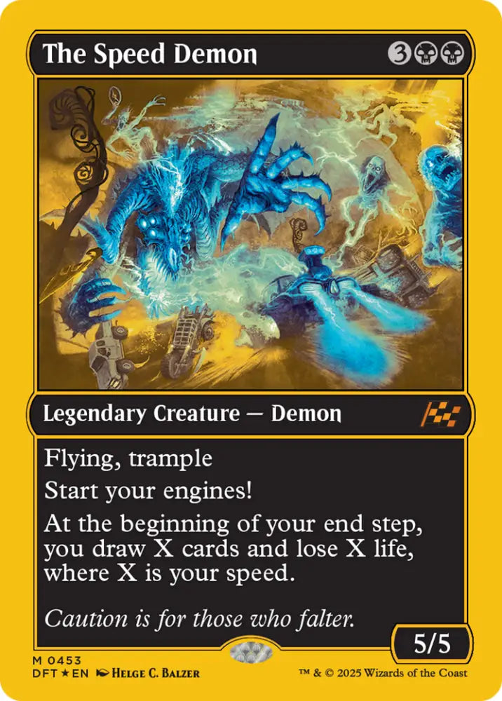 The Speed Demon (First-Place Foil) [Aetherdrift] - MTG Single