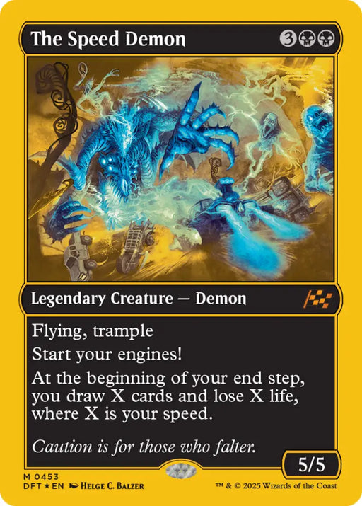 The Speed Demon (First-Place Foil) [Aetherdrift] - MTG Single