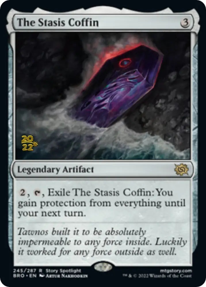 The Stasis Coffin [The Brothers’ War Prerelease Promos] - MTG Single
