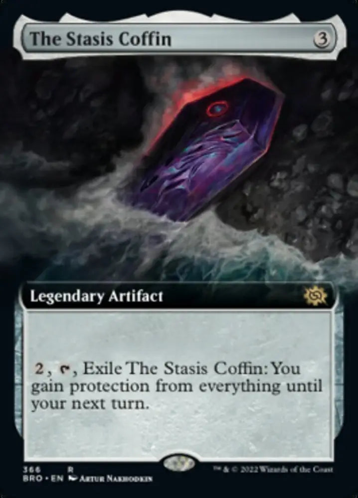 The Stasis Coffin (Extended Art) [The Brothers’ War] - MTG Single