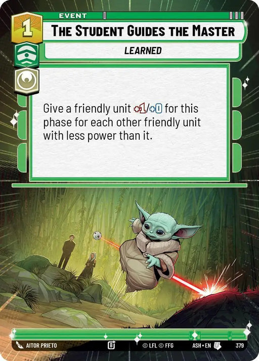 The Student Guides the Master (Hyperspace) (379) [Ashes of the Empire]