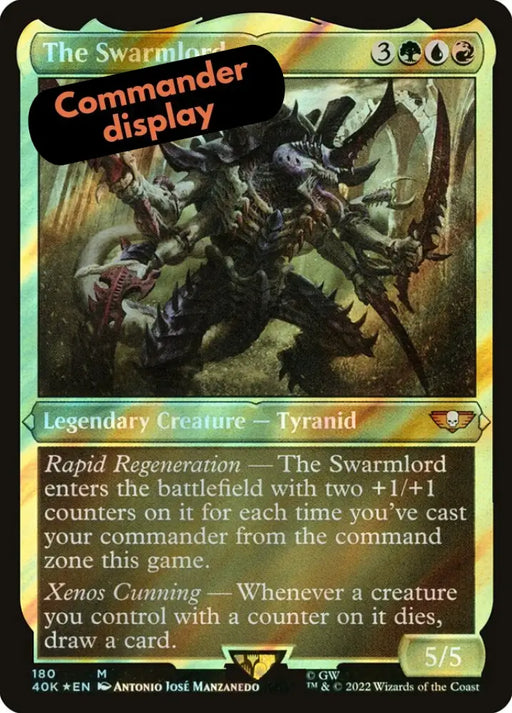 The Swarmlord (Display Commander) [Warhammer 40,000] - MTG Single