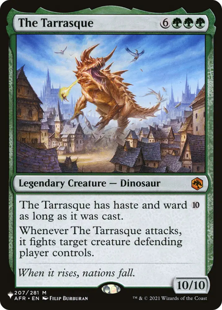 The Tarrasque [The List] - MTG Single