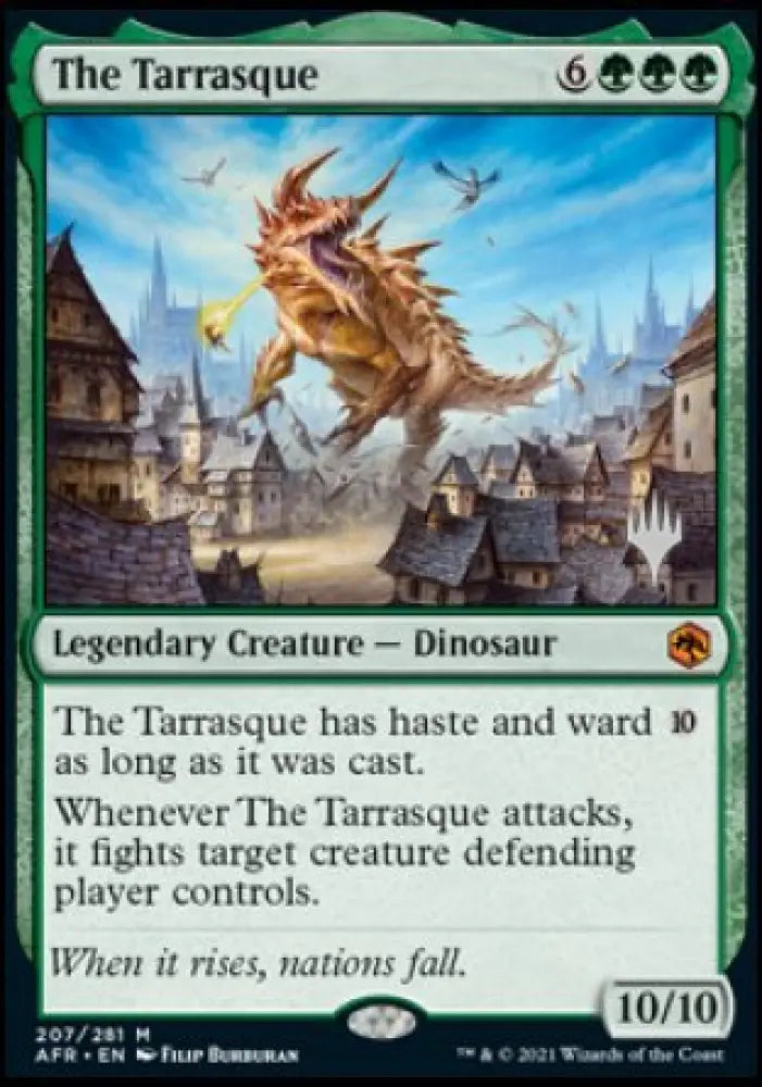 The Tarrasque (Promo Pack) [Dungeons & Dragons: Adventures in the Forgotten Realms Promos] - MTG Single