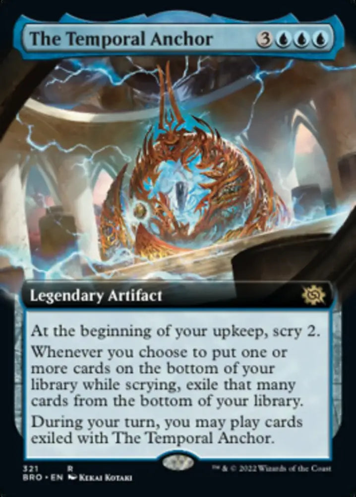 The Temporal Anchor (Extended Art) [The Brothers’ War] - MTG Single