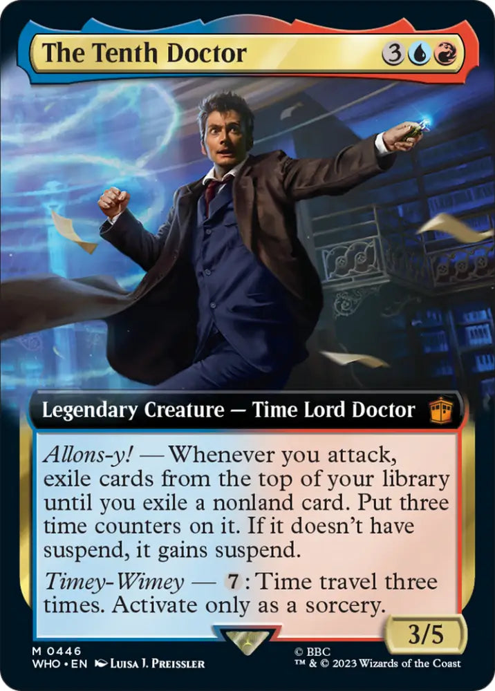 The Tenth Doctor (Extended Art) [Doctor Who] - MTG Single