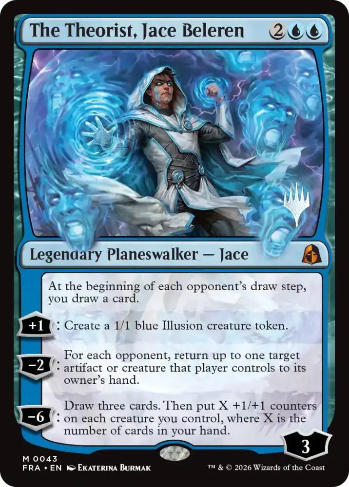 The Theorist, Jace Beleren (43) [Reality Fracture Promos]