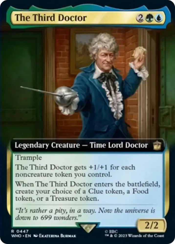 The Third Doctor (Extended Art) [Doctor Who] - MTG Single