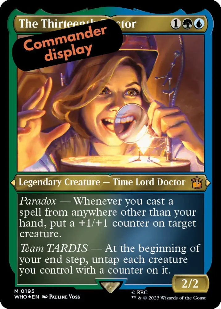 The Thirteenth Doctor (Display Commander) [Doctor Who] - MTG Single
