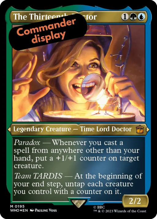 The Thirteenth Doctor (Display Commander) [Doctor Who] - MTG Single