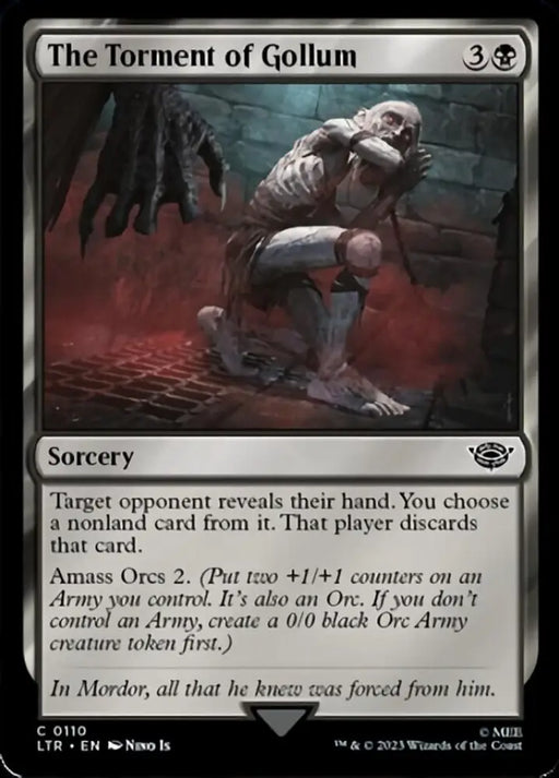 The Torment of Gollum [The Lord of the Rings: Tales of Middle-Earth] - MTG Single