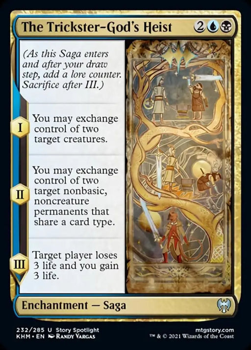 The Trickster-God’s Heist [Kaldheim] - MTG Single