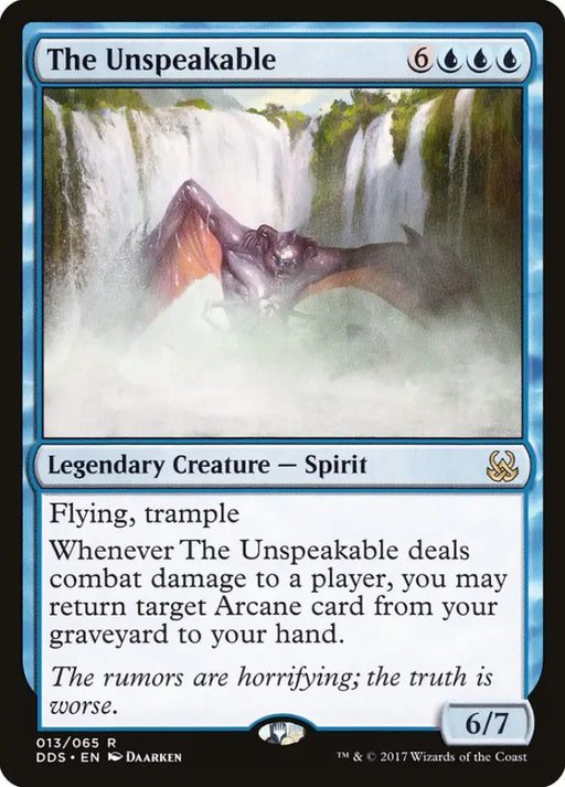 The Unspeakable [Duel Decks: Mind vs. Might] - MTG Single