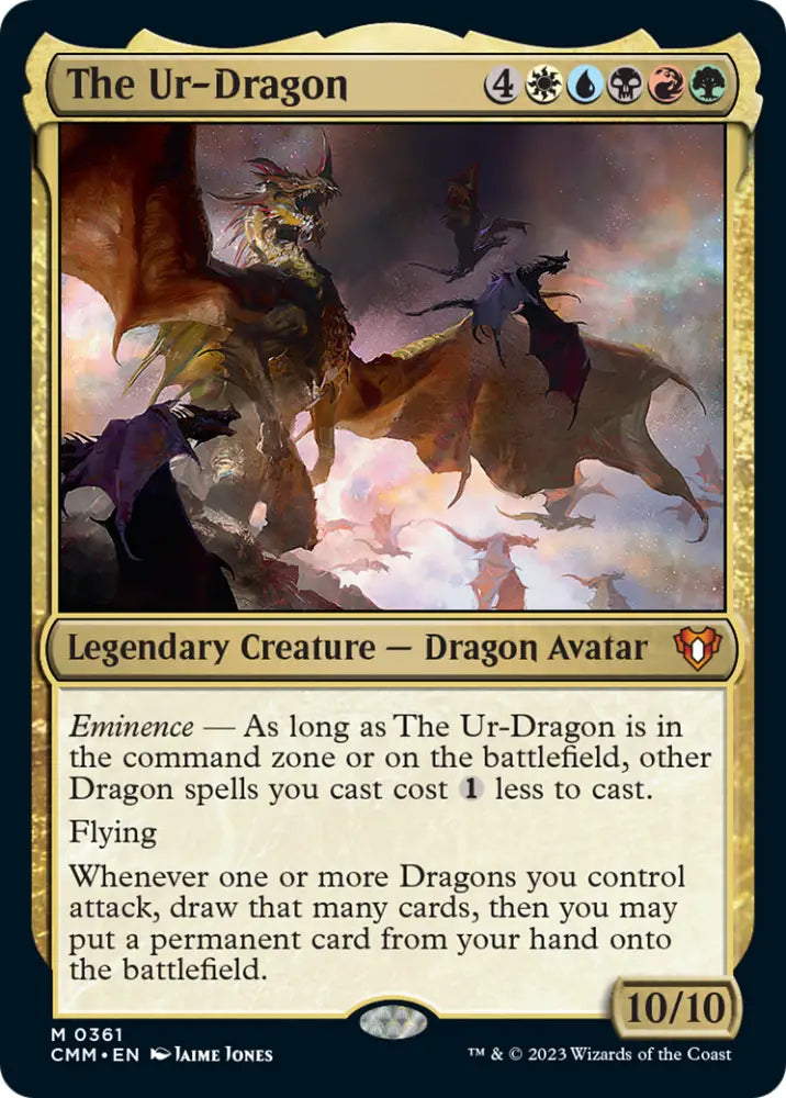The Ur-Dragon [Commander Masters] - MTG Single