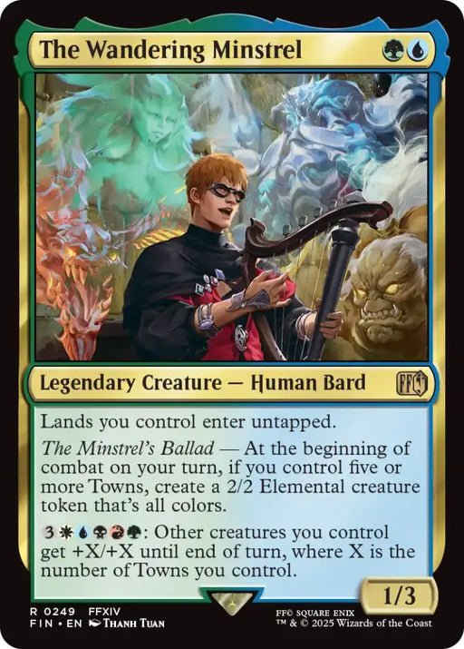 The Wandering Minstrel (249) [Final Fantasy] - MTG Single