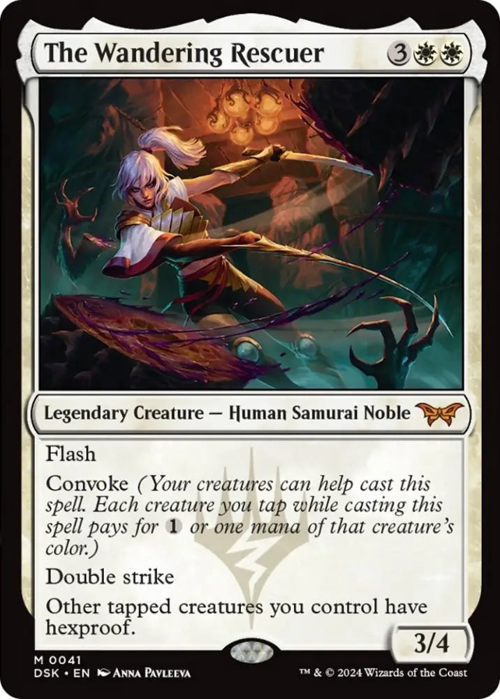 The Wandering Rescuer [Duskmourn: House of Horror] - MTG Single