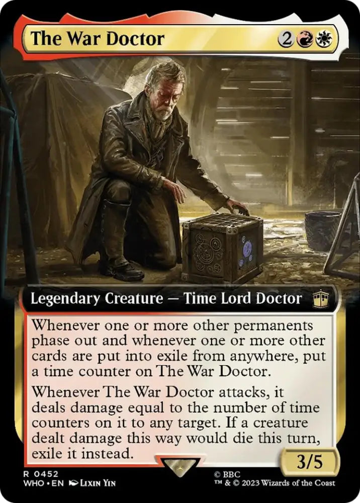 The War Doctor (Extended Art) [Doctor Who] - MTG Single