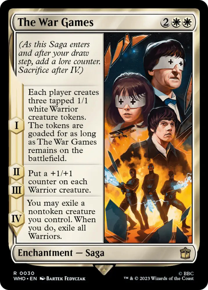 The War Games [Doctor Who] - MTG Single