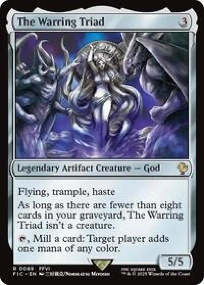 The Warring Triad (Surge Foil) (99) [Final Fantasy Commander]