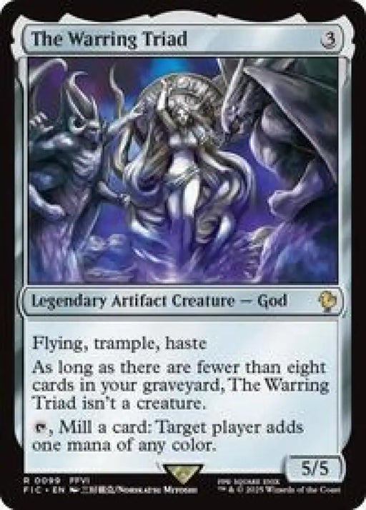 The Warring Triad (Surge Foil) (99) [Final Fantasy Commander]