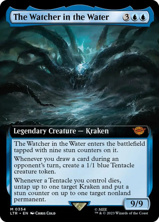 The Watcher in the Water (Extended Art) [The Lord of the Rings: Tales of Middle-Earth] - MTG Single