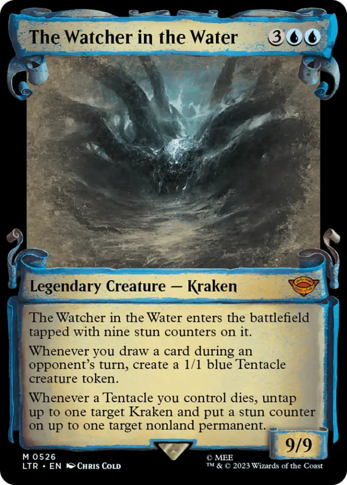 The Watcher in the Water [The Lord of the Rings: Tales of Middle-Earth Showcase Scrolls] - MTG Single