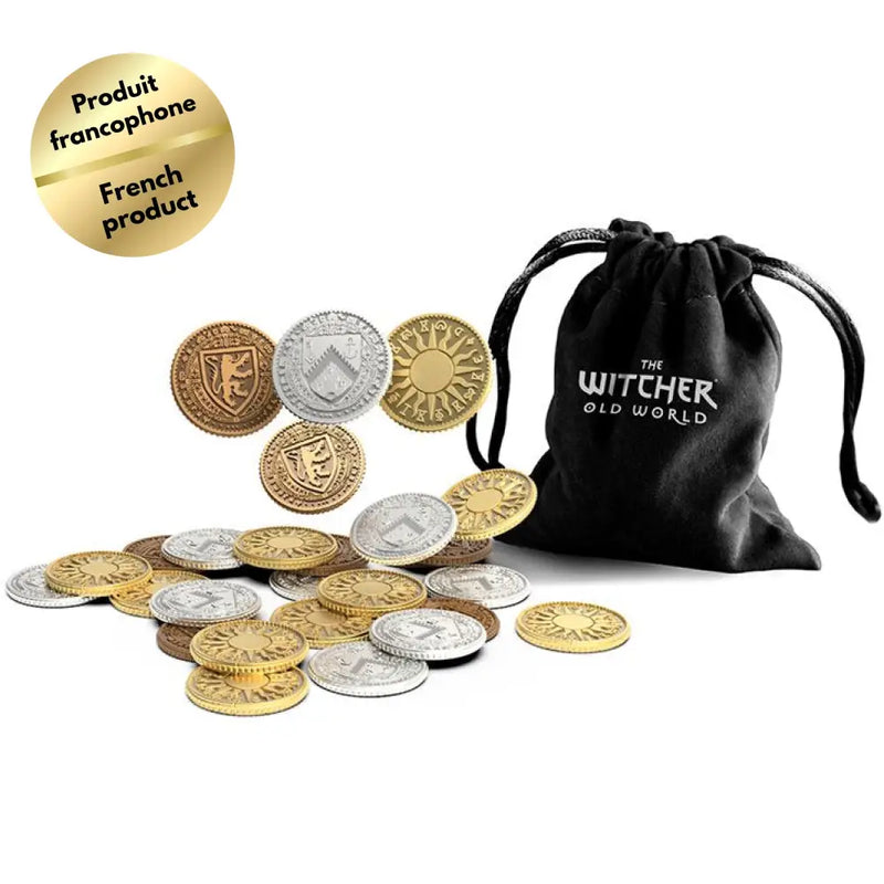 The Witcher: Old World: Metal Coins - Board Games
