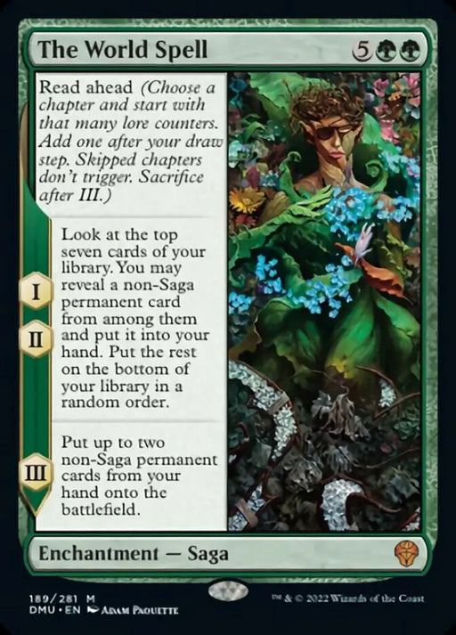 The World Spell [Dominaria United] - MTG Single