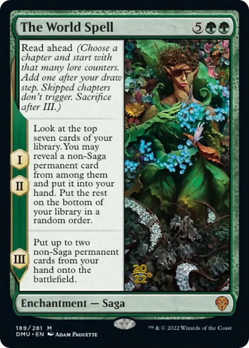 The World Spell [Dominaria United Prerelease Promos] - MTG Single