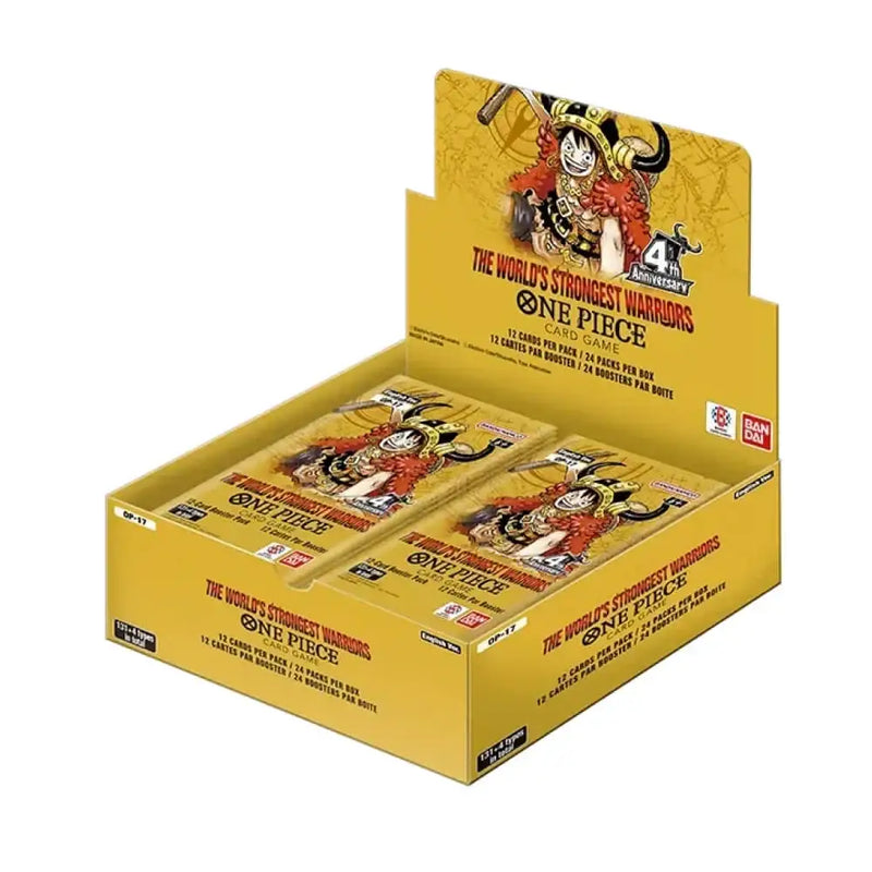 The Worlds Strongest Warriors Booster Box (2026-08-28) - One Piece Card Game Sealed