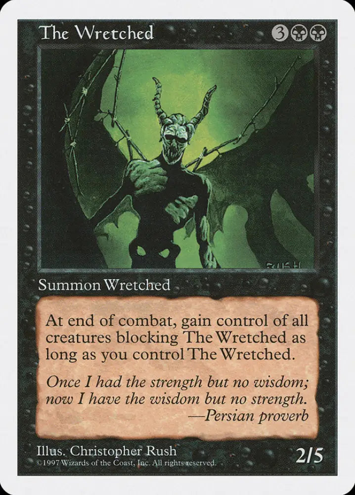 The Wretched [Fifth Edition] - MTG Single