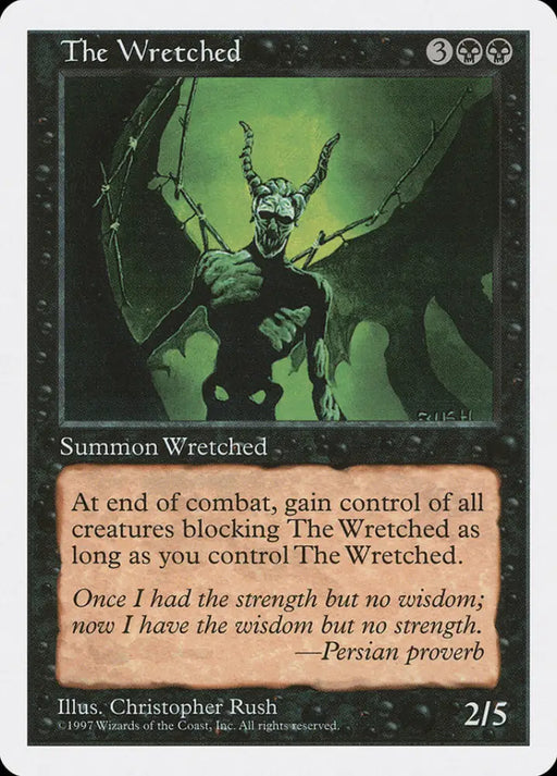The Wretched [Fifth Edition] - MTG Single
