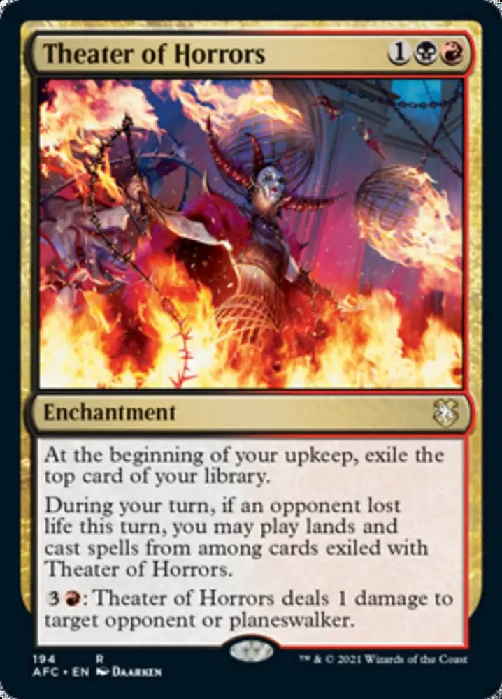 Theater of Horrors [Dungeons & Dragons: Adventures in the Forgotten Realms Commander] - MTG Single