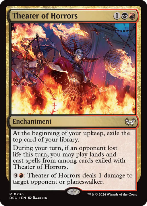 Theater of Horrors [Duskmourn: House of Horror Commander] - MTG Single