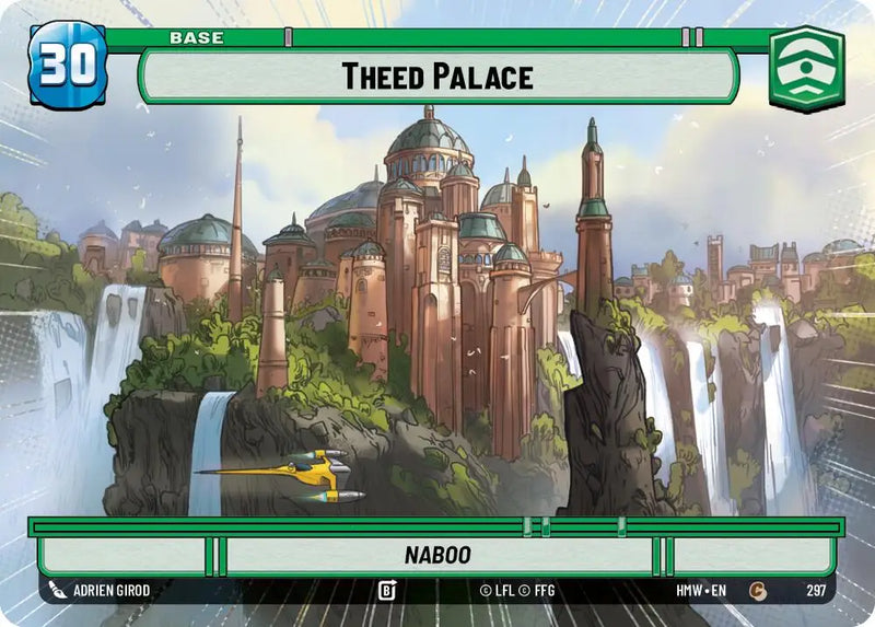 Theed Palace // Shield (Hyperspace) (297 // T06/05) [Homeworlds]