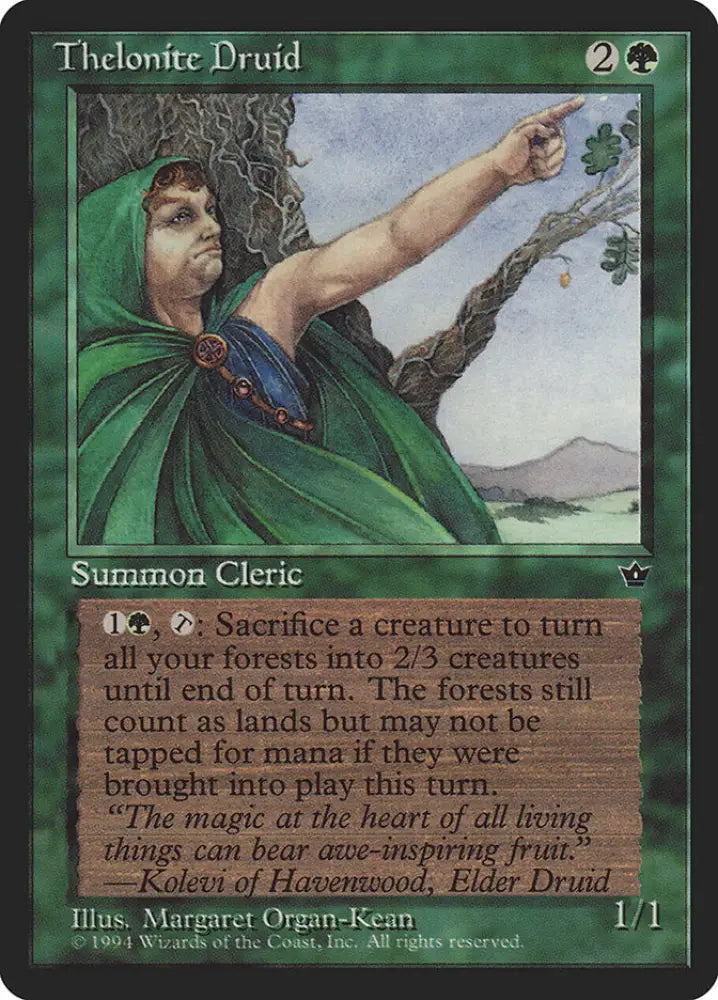 Thelonite Druid [Fallen Empires] - MTG Single