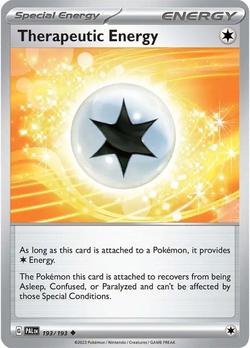 Therapeutic Energy (193/193) [Scarlet & Violet: Paldea Evolved] - Pokemon Single