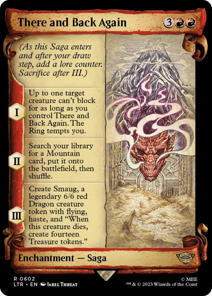 There and Back Again [The Lord of the Rings: Tales of Middle-Earth Showcase Scrolls] - MTG Single