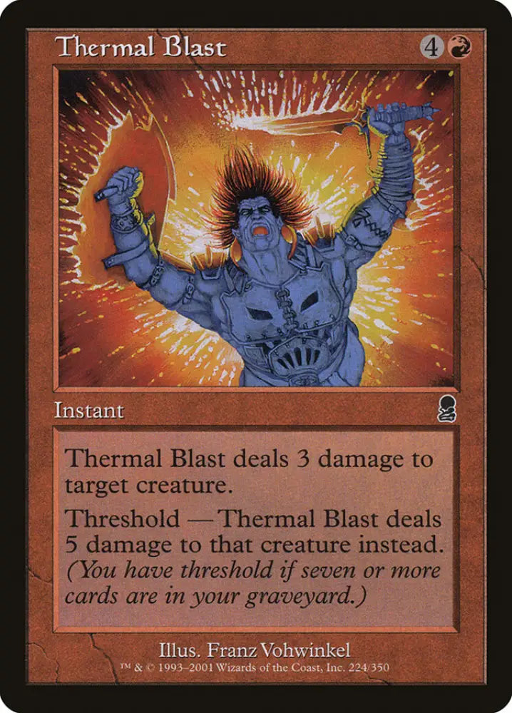 Thermal Blast [Odyssey] - MTG Single