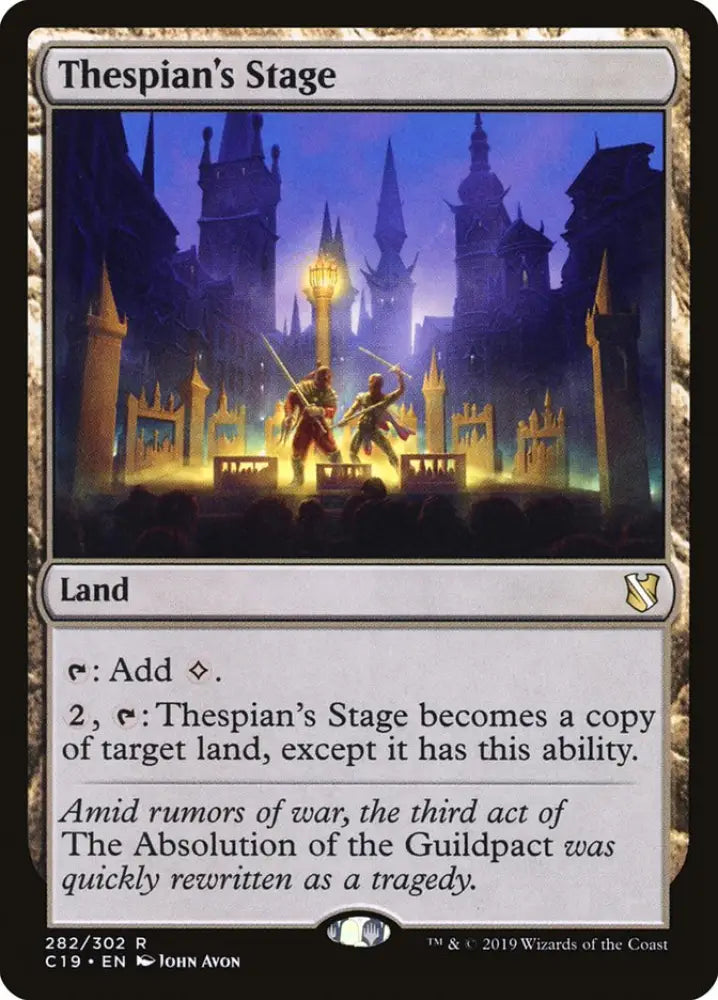 Thespian’s Stage [Commander 2019] - MTG Single