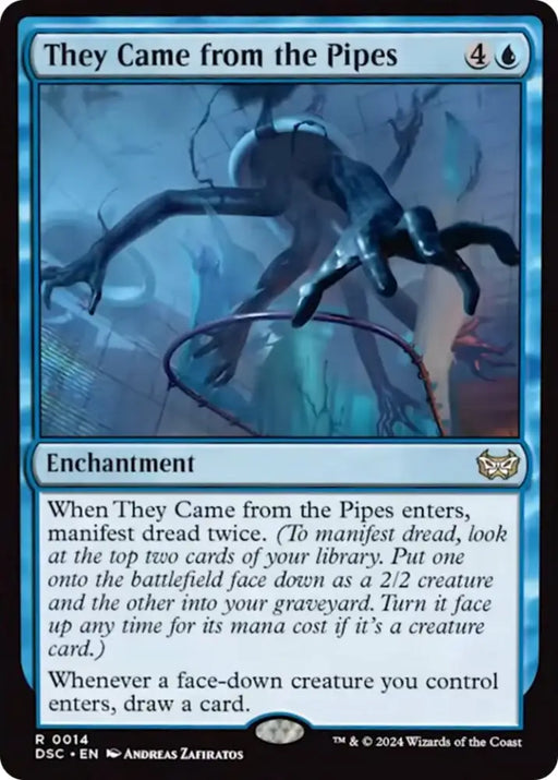 They Came from the Pipes [Duskmourn: House of Horror Commander] - MTG Single