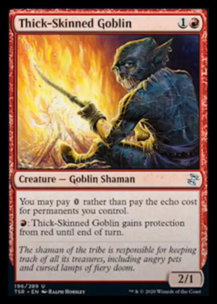 Thick-Skinned Goblin [Time Spiral Remastered] - MTG Single