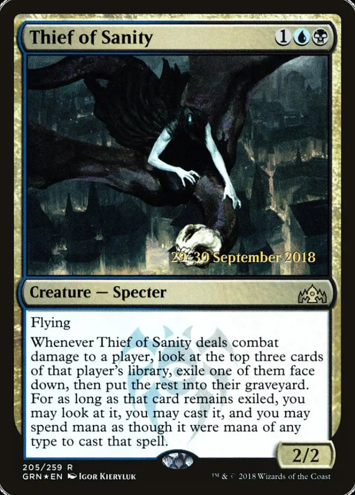 Thief of Sanity [Guilds of Ravnica Prerelease Promos] - MTG Single