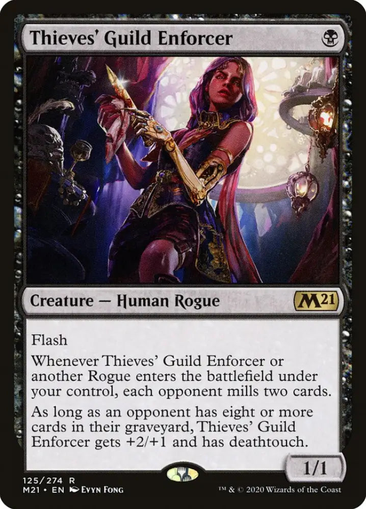 Thieves’ Guild Enforcer [Core Set 2021] - MTG Single