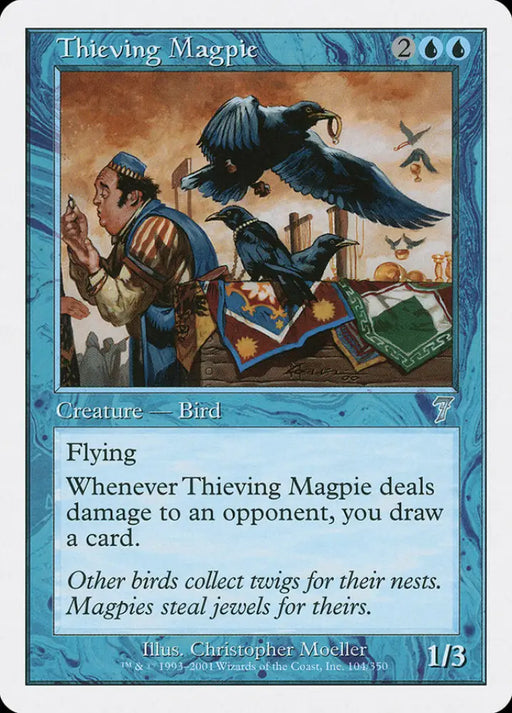 Thieving Magpie [Seventh Edition] - MTG Single
