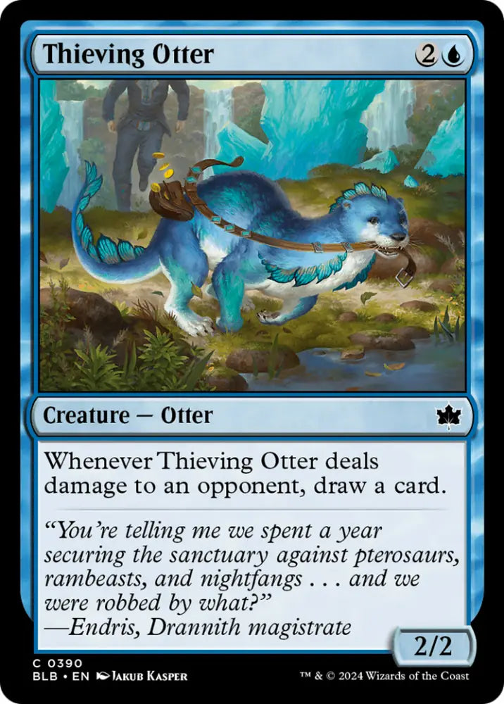 Thieving Otter [Bloomburrow] - MTG Single