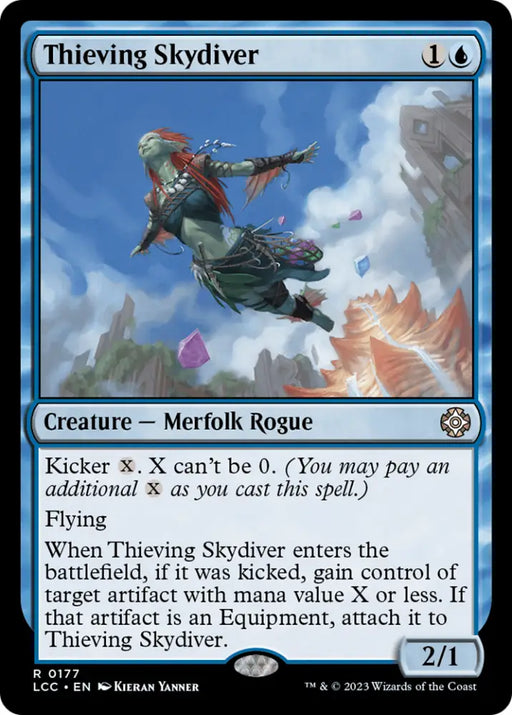 Thieving Skydiver [The Lost Caverns of Ixalan Commander] - MTG Single