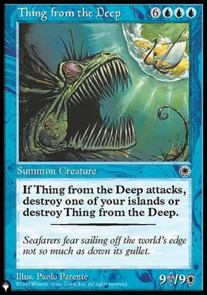 Thing from the Deep [The List] - MTG Single